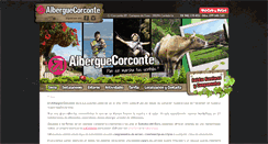 Desktop Screenshot of alberguecorconte.com